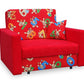 SINGLE SOFA BED SMART I 108CM CHOICE OF COLOR / FOAMDimensions :- width 108 cm- height 85 cm- depth 95 cm- area sleeping 80/195 cm(no possibility to change dimensions) +/- 3The sofa is made of a wooden frame, the sleeping surface is made of PUR T30 / 42 f