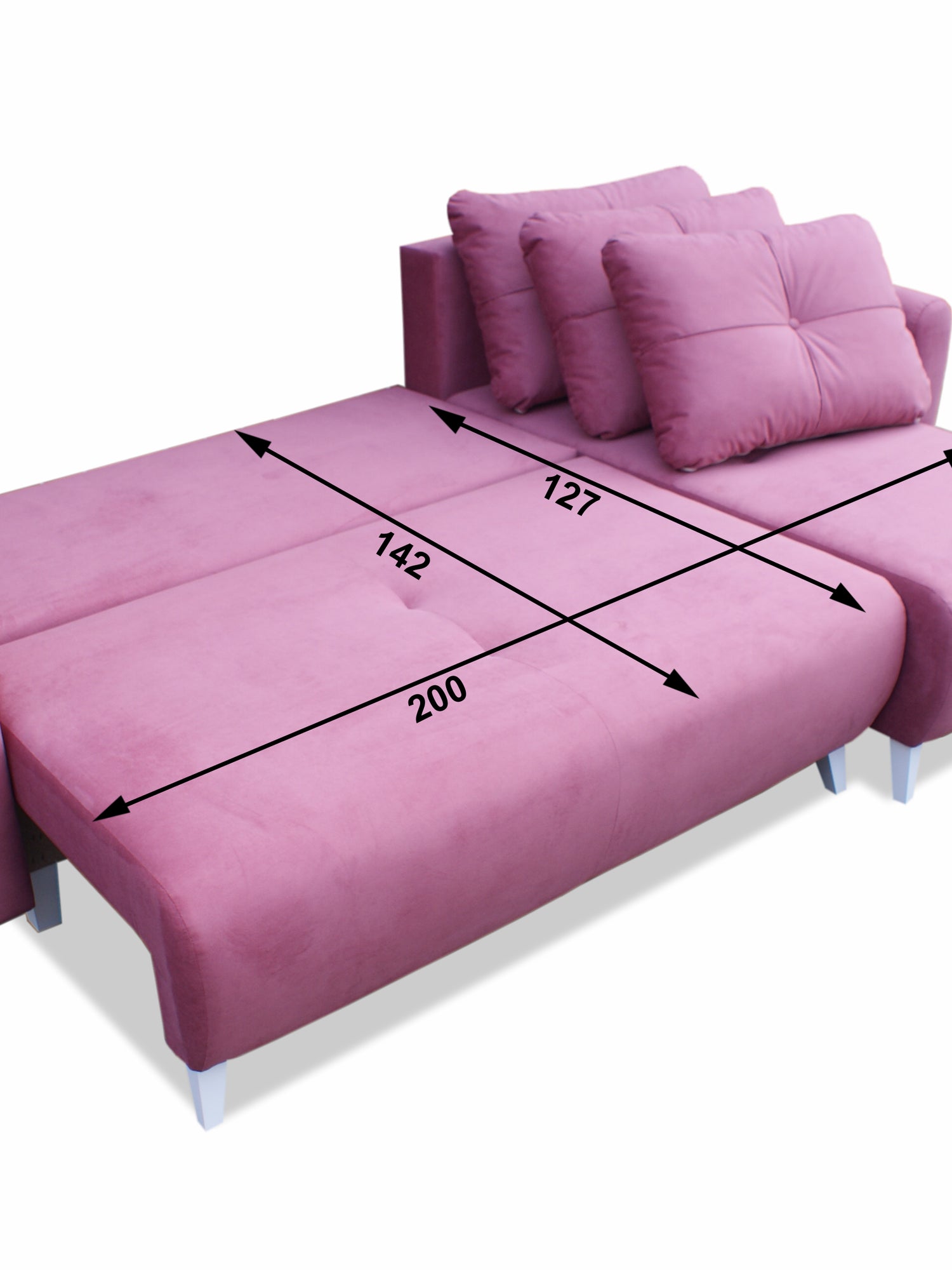 CORNER SOFA BED MONE UNIVERSAL 228cm EASY CLEAN FABRIC CHOICE OF COLOR / BONELL SPRINGS + FOAMTHIS MODEL IS UNIVERSAL WHICH MEANS YOU CAN CHOOSE CORNER SIDE DURING ASSEMBLYSpecification:- EASY CLEAN FABRIC (JASMINE AND KRONOS)- free-standing furniture uph