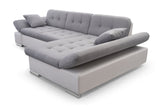 CORNER SOFA BED TOKYO 278cm TATUM 283 / SOFT 17 / SPRINGS + FOAMADJUSTABLE ARMRESTSLARGE SLEEPING AREALIFT UP STORAGE SPACEFOAM + WAVY SPRINGS TOP OF SOFA FABRIC TATUM CLICK HERE BTOOM FAUX LEATHER SOFT CLICK HEREAnna Furniture