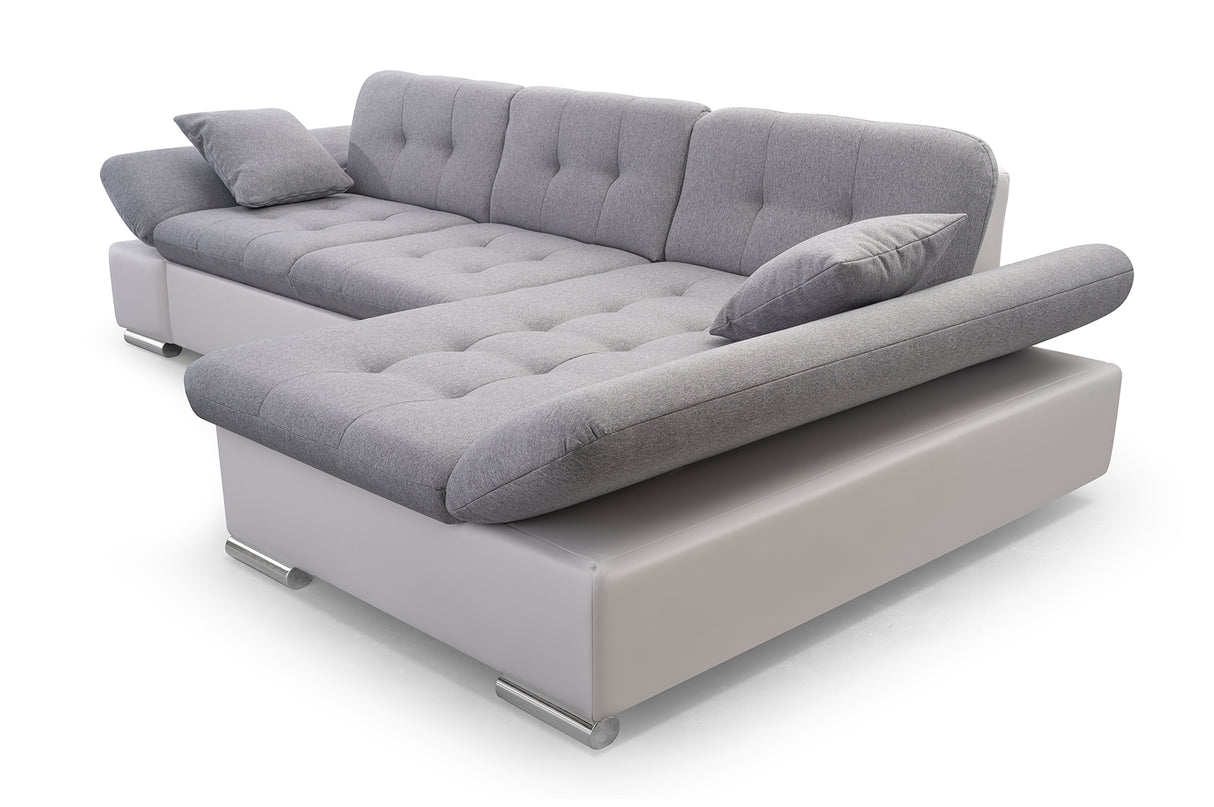 CORNER SOFA BED TOKYO 278cm TATUM 278 / SOFT 17 / SPRINGS + FOAMADJUSTABLE ARMRESTSLARGE SLEEPING AREALIFT UP STORAGE SPACEFOAM + WAVY SPRINGS TOP OF SOFA FABRIC TATUM CLICK HERE BTOOM FAUX LEATHER SOFT CLICK HEREUncategorizedAnna Furniture