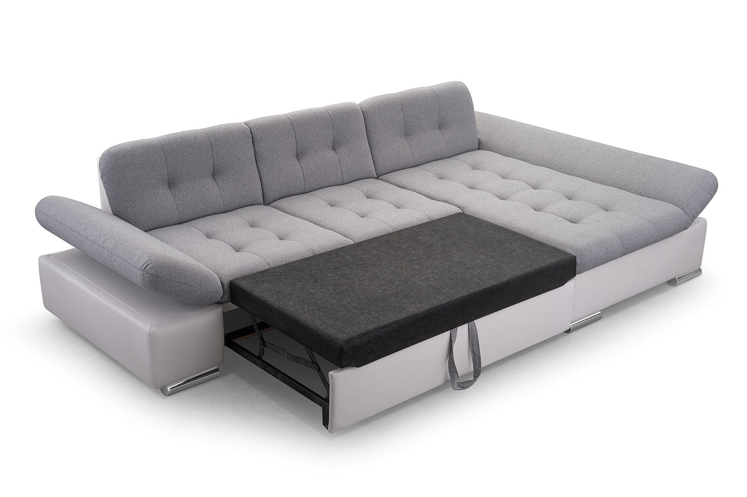 CORNER SOFA BED TOKYO 278cm TATUM 283 / SOFT 17 / SPRINGS + FOAMADJUSTABLE ARMRESTSLARGE SLEEPING AREALIFT UP STORAGE SPACEFOAM + WAVY SPRINGS TOP OF SOFA FABRIC TATUM CLICK HERE BTOOM FAUX LEATHER SOFT CLICK HEREAnna Furniture