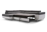 ASH II 273CM MONOLITH 85 RIGHT / SPRINGS + FOAMWavy springs + foam Large sleeping areaASH II MONOLITH 85 RIGHT CORNERMADE IN WATER RESISTANT MONOLITH FABRICCLICK HERE TO VIEW ALL COLORS Dimensions W: 273cm D:203cm H: 90cm Sleeping area: 195x123cmAnna Furn