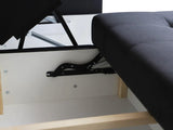 CORNER SOFA BED SAM TWIST 7 / 1124 236CM 2X STORAGE SPACE universal RIGHT/LEFT CORNER / BONELL SPRINGS + FOAMTHIS MODEL IS UNIVERSAL WHICH MEANS YOU CAN CHOOSE CORNER SIDE DURING ASSEMBLY3x PILLOWS INCLUDED2X STORAGE SPACE BONELL SPRINGS + FOAM - length: