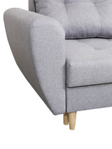 CORNER SOFA BED PALMO 2X STORAGE SPACE MALMO 05 240cm universal RIGHT/LEFT CORNER / BONELL SPRINGS + FOAMVIEW ALL COLORS CLICK HERETHIS MODEL IS UNIVERSAL WHICH MEANS YOU CAN CHOOSE CORNER SIDE DURING ASSEMBLYMADE IN MALMO FABRIC CLICK HERE3x PILLOWS INCL