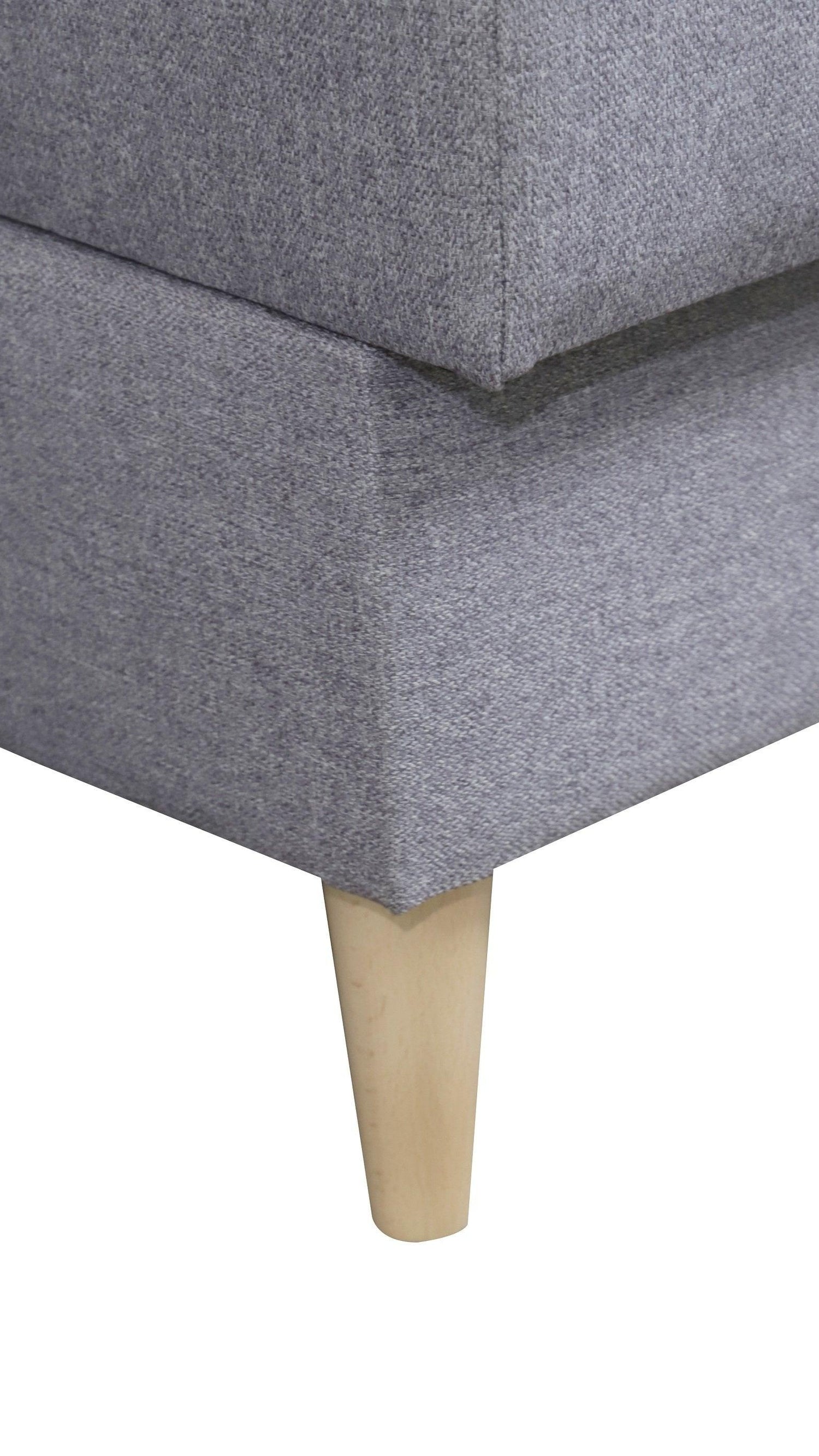 CORNER SOFA BED PALMO 2X STORAGE SPACE MALMO 95 GREY 240cm universal RIGHT/LEFT CORNER / BONELL SPRINGS + FOAMVIEW ALL COLORS CLICK HERETHIS MODEL IS UNIVERSAL WHICH MEANS YOU CAN CHOOSE CORNER SIDE DURING ASSEMBLYMADE IN MALMO FABRIC CLICK HERE3x PILLOWS