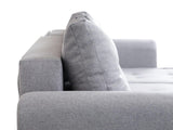 CORNER SOFA BED PALMO 2X STORAGE SPACE MALMO 05 240cm universal RIGHT/LEFT CORNER / BONELL SPRINGS + FOAMVIEW ALL COLORS CLICK HERETHIS MODEL IS UNIVERSAL WHICH MEANS YOU CAN CHOOSE CORNER SIDE DURING ASSEMBLYMADE IN MALMO FABRIC CLICK HERE3x PILLOWS INCL