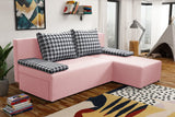 SMALL CORNER SOFA BED TOM 201CM CHOICE OF COLOR UNIVERSAL RIGHT/LEFT CORNER / FOAMTHIS MODEL IS UNIVERSAL WHICH MEANS YOU CAN CHOOSE CORNER SIDE DURING ASSEMBLY2x LARGE 2X SMALL SIDE PILLOWS INCLUDED1X STORAGE SPACEMADE IN MALMO FABRIC CLICK HEREThe corne