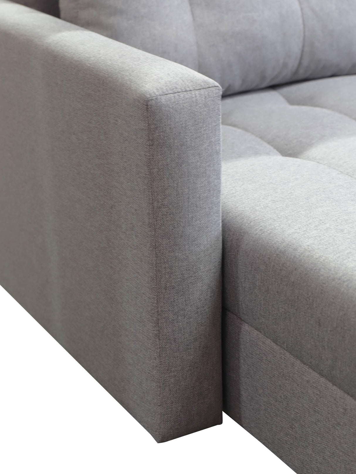 CORNER SOFA BED BRIAN 222CM + STORAGE PUFF / OTTOMAN CHOICE OF COLOR UNIVERSAL RIGHT/LEFT CORNER / BONELL SPINGS + FOAMTHIS MODEL IS UNIVERSAL WHICH MEANS YOU CAN CHOOSE CORNER SIDE DURING ASSEMBLYMADE IN MALMO FABRIC CLICK HERE3x PILLOWS INCLUDED2X STORA