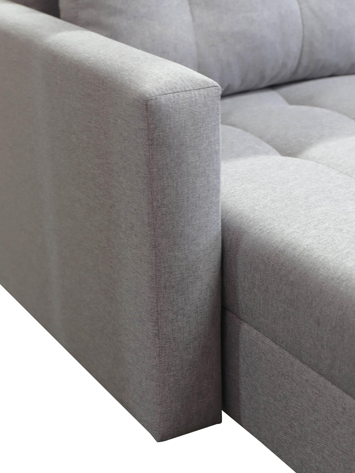 CORNER SOFA BED BRIAN 222CM + STORAGE PUFF / OTTOMAN MALMO 90 UNIVERSAL RIGHT/LEFT CORNERTHIS MODEL IS UNIVERSAL WHICH MEANS YOU CAN CHOOSE CORNER SIDE DURING ASSEMBLYMADE IN MALMO FABRIC CLICK HERE3x PILLOWS INCLUDED2X STORAGE SPACE IN CORNER SOFA1X STOR