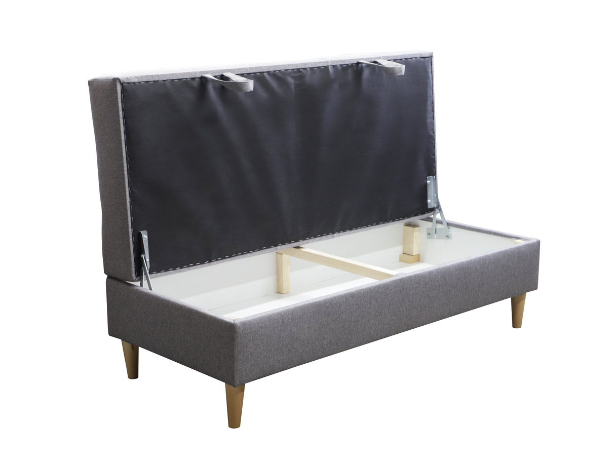 OTTOMAN STORAGE BOX 129X55CM MATCHING WITH SOFA BRIAN AND PALMO CHOICE OF COLORSMADE IN MALMO FABRIC CLICK HERESPARK FABRIC CLICK HERESIZE:129X55CMHEIGHT 43CMCAN BE MADE IN DIFFERENT FABRIC/COLOR CONTACT US TO ORDERAnna Furniture