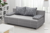 SOFA BED RIVIA 195CM CHOICE OF COLOR / BONELL SPRINGS + FOAMEmail us after placing order eith choosen colors from samples in photos. Include your order number email: Info@annafurniture.co.uk The couch is made of high-quality materials. Its solid frame is