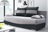 SOFA BED Smily 197CM CHOICE OF COLOR / BONELL SPRINGS + FOAMThe couch is made of high-quality materials. Its solid frame is made of solid wood and furniture board.FABIRCS:OLIMP CLICK HERE The seat and backrest are made of a first-class pin and BONEL type