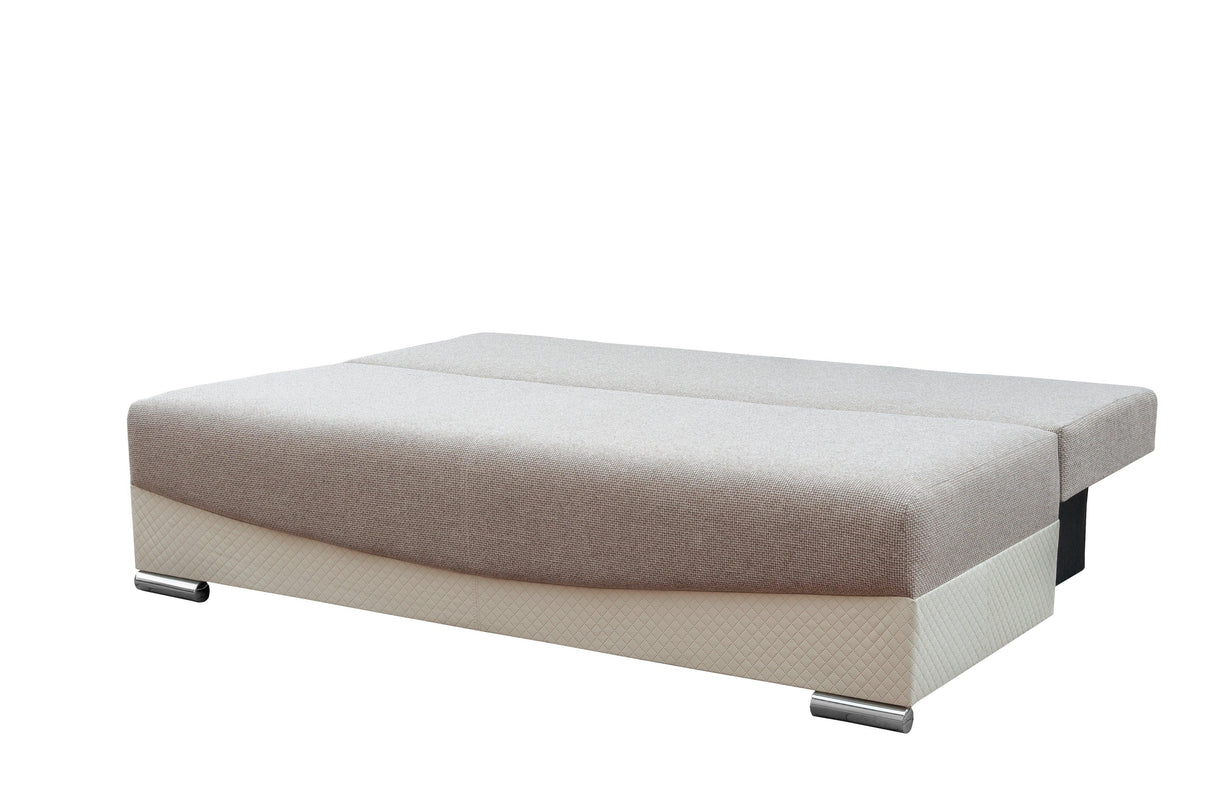 SOFA BED Smily 197CM CHOICE OF COLOR / BONELL SPRINGS + FOAMThe couch is made of high-quality materials. Its solid frame is made of solid wood and furniture board.FABIRCS:OLIMP CLICK HERE The seat and backrest are made of a first-class pin and BONEL type