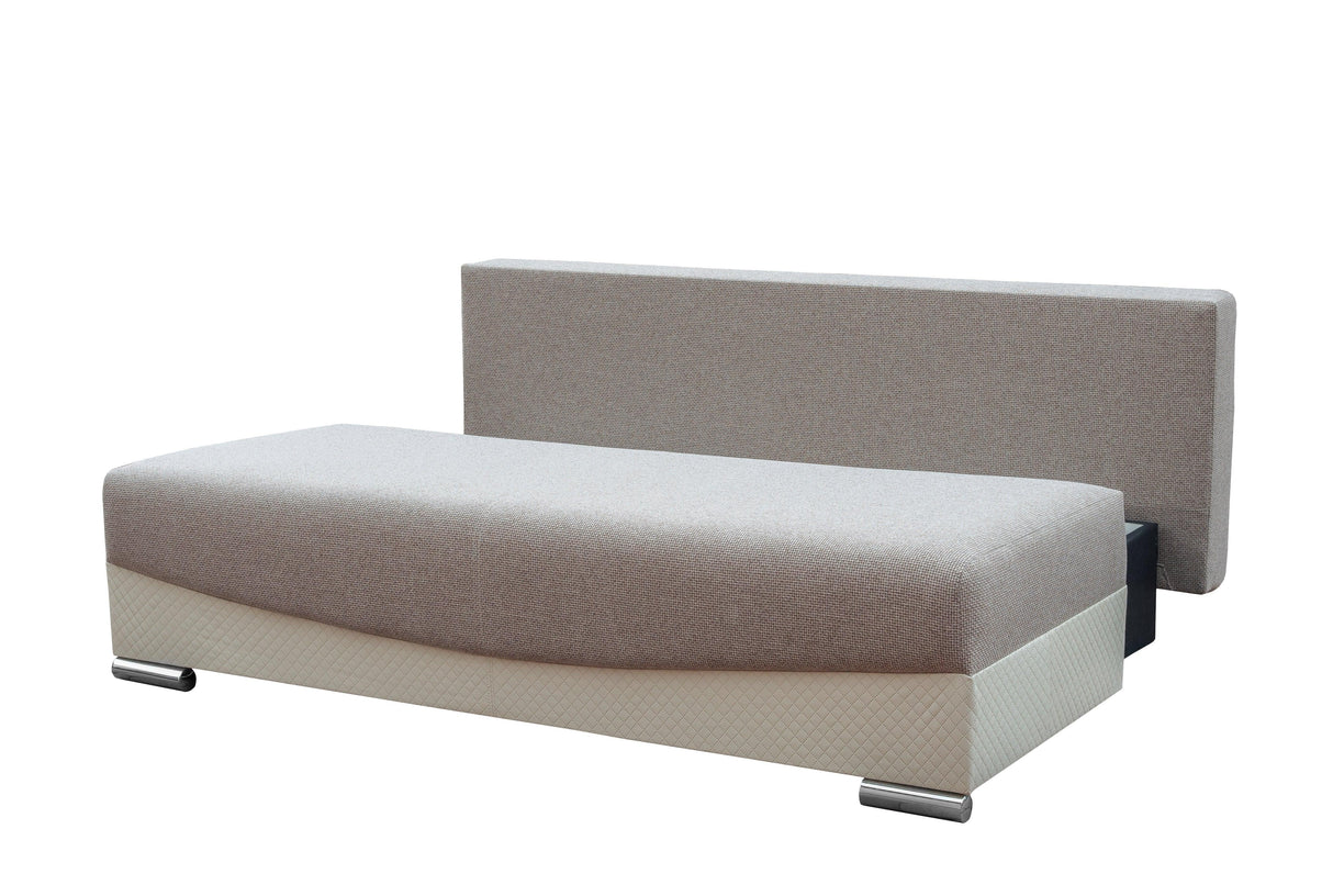 SOFA BED Smily 197CM CHOICE OF COLOR / BONELL SPRINGS + FOAMThe couch is made of high-quality materials. Its solid frame is made of solid wood and furniture board.FABIRCS:OLIMP CLICK HERE The seat and backrest are made of a first-class pin and BONEL type