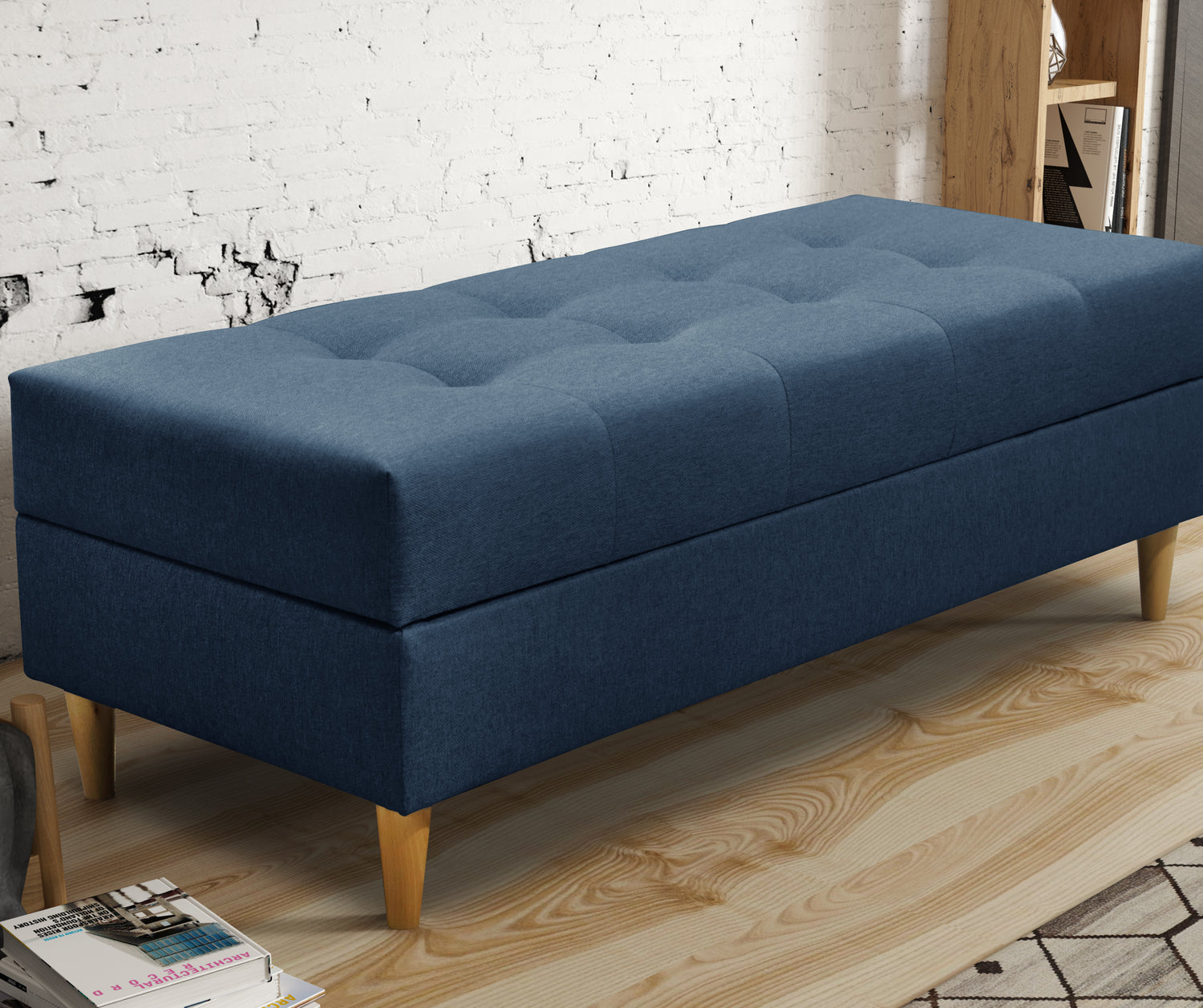 OTTOMAN STORAGE BOX 129X55CM MATCHING WITH SOFA BRIAN AND PALMO CHOICE OF COLORSMADE IN MALMO FABRIC CLICK HERESPARK FABRIC CLICK HERESIZE:129X55CMHEIGHT 43CMCAN BE MADE IN DIFFERENT FABRIC/COLOR CONTACT US TO ORDERAnna Furniture