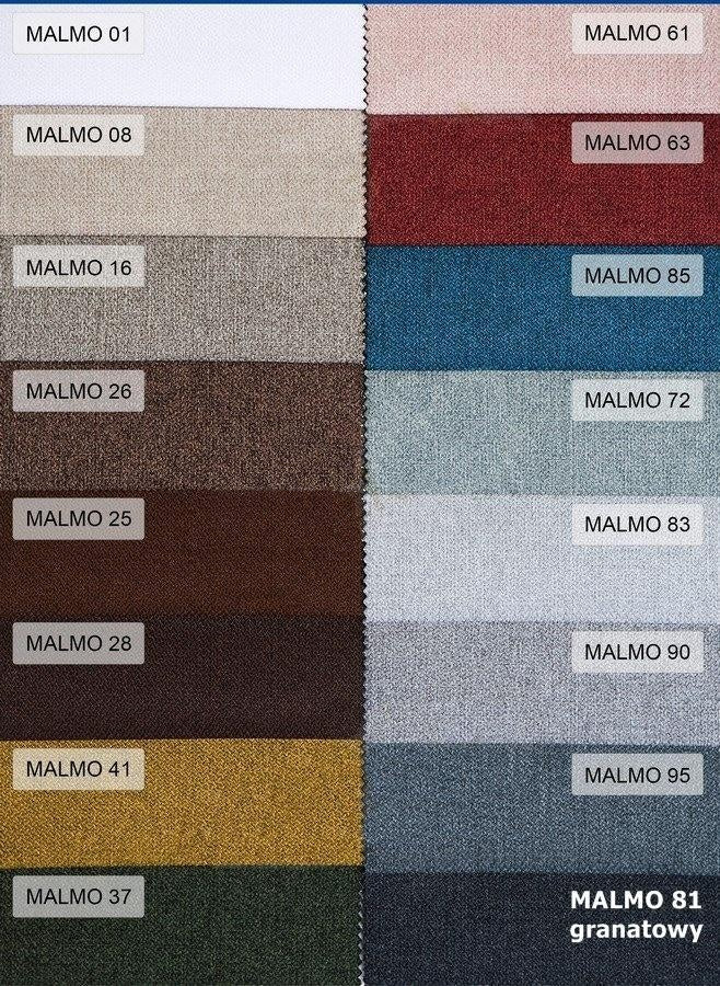 CORNER SOFA BED BRIAN 2X STORAGE SPACE MALMO 95 222x140cm universal RIGHT/LEFT CORNER / BONELL SPRINGS + FOAMTHIS MODEL IS UNIVERSAL WHICH MEANS YOU CAN CHOOSE CORNER SIDE DURING ASSEMBLYMADE IN MALMO FABRIC CLICK HERE3x PILLOWS INCLUDED2X STORAGE SPACEWO