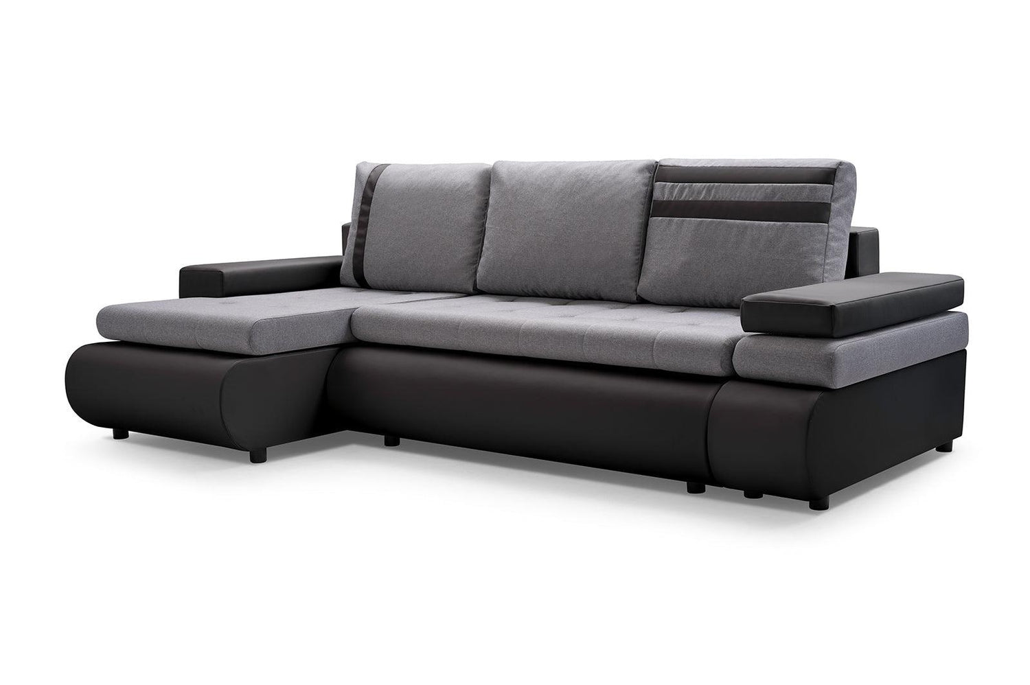 CORNER SOFA BED MAX 241CM / SPRINGS + FOAMSEAT AND CUSHIONS MADE IN LUX FABRIC CLICK HERE BOTTOM AND SIDES MADE OF FAUX LEATHER SOFT CLICK HERECORNER SOFA BED MAXIWAVY SPRINGSFOAM T30SLEEPING FUNCTIONDIMENSTIONS:WIDTH: 241CMDEPTH: 152CMHEIGHT: 85CMAnna Fu