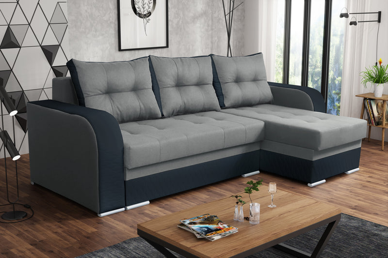 CORNER SOFA BED SAM TWIST 19 / 20 236CM universal RIGHT/LEFT CORNER - Anna Furniture