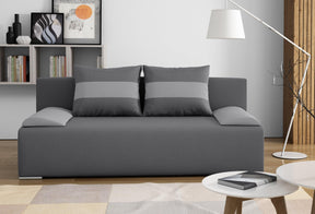 SOFA BED VERA 197CM INARI 96+91 / FOAMMADE IN INARI FABRIC CLICK HEREThe couch is made of high-quality materials. Its solid frame is made of solid wood and furniture board.The seat and backrest are made of first-class foam, which makes it relatively resis