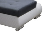 CORNER SOFA BED LONDON U SHAPE 2316/1132/60 322CM 3X STORAGE SPACE STAIN RESISTANT EASY CLEAN FABRIC / BONELL SPRINGS + FOAMFABRIC:CASABLANCA + FAUX LEATHERFEATURES:3X STORAGE CONTAINERS2XGLASS SHELFSTAIN RESISTANT FABRICBONELL SPRINGS + FOAMCASABLANCAIs