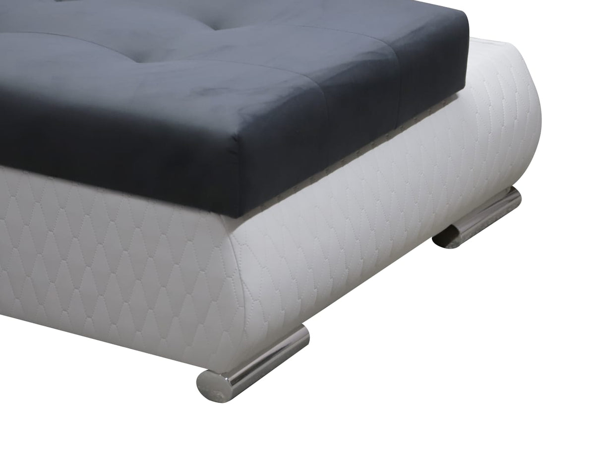 CORNER SOFA BED LONDON U SHAPE 2313/1115/60 322CM 3X STORAGE SPACE STAIN RESISTANT EASY CLEAN FABRIC / BONELL SPRINGS + FOAMFABRIC:CASABLANCA + FAUX LEATHERFEATURES:3X STORAGE CONTAINERS2XGLASS SHELFSTAIN RESISTANT FABRICBONELL SPRINGS + FOAMCASABLANCAIs