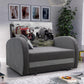 SINGLE SOFA BED TOLA 100CM *CHOICE OF COLORS* EASY CLEAN FABRIC / FOAMDimensions:- width 100 cm- height 85 cm- depth 97 cm- sleeping area 80/195 cm Made on a solid pine skeleton, the structure will allow for long-term and trouble-free use Sleeping functio