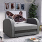SINGLE SOFA BED TOLA 100CM *CHOICE OF COLORS* EASY CLEAN FABRIC / FOAMDimensions:- width 100 cm- height 85 cm- depth 97 cm- sleeping area 80/195 cm Made on a solid pine skeleton, the structure will allow for long-term and trouble-free use Sleeping functio