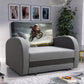 SINGLE SOFA BED TOLA 100CM *CHOICE OF COLORS* EASY CLEAN FABRIC / FOAMDimensions:- width 100 cm- height 85 cm- depth 97 cm- sleeping area 80/195 cm Made on a solid pine skeleton, the structure will allow for long-term and trouble-free use Sleeping functio