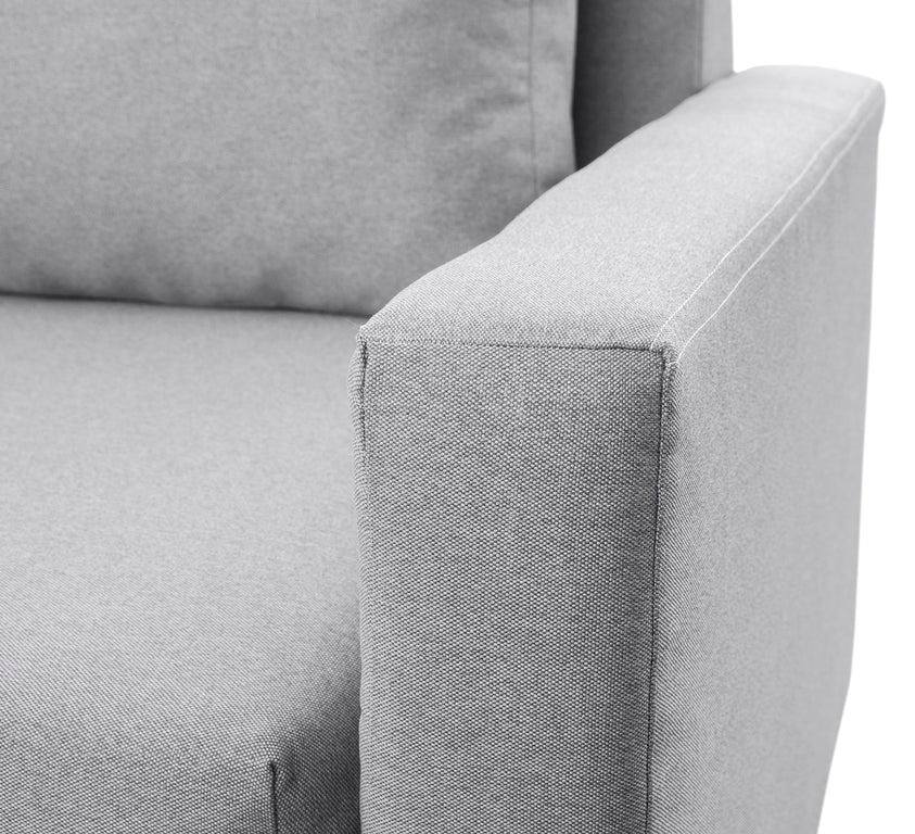 SOFA BED AMY 226cm CHOICE OF 9 COLORS / BONELL SPRINGS + FOAMThe couch is made of high-quality materials. Its solid frame is made of solid wood and furniture board.The seat and backrest are made of a first-class pin and BONEL type springs, which makes it