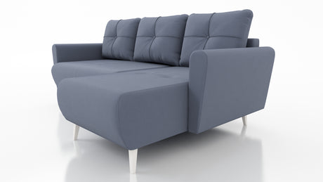CORNER SOFA BED MONE UNIVERSAL 228cm EASY CLEAN FABRIC CHOICE OF COLOR / BONELL SPRINGS + FOAMTHIS MODEL IS UNIVERSAL WHICH MEANS YOU CAN CHOOSE CORNER SIDE DURING ASSEMBLYSpecification:- EASY CLEAN FABRIC (JASMINE AND KRONOS)- free-standing furniture uph