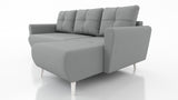 CORNER SOFA BED MONE UNIVERSAL 228cm EASY CLEAN FABRIC CHOICE OF COLOR / BONELL SPRINGS + FOAMTHIS MODEL IS UNIVERSAL WHICH MEANS YOU CAN CHOOSE CORNER SIDE DURING ASSEMBLYSpecification:- EASY CLEAN FABRIC (JASMINE AND KRONOS)- free-standing furniture uph