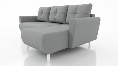 CORNER SOFA BED MONE UNIVERSAL 228cm EASY CLEAN FABRIC CHOICE OF COLOR / BONELL SPRINGS + FOAMTHIS MODEL IS UNIVERSAL WHICH MEANS YOU CAN CHOOSE CORNER SIDE DURING ASSEMBLYSpecification:- EASY CLEAN FABRIC (JASMINE AND KRONOS)- free-standing furniture uph