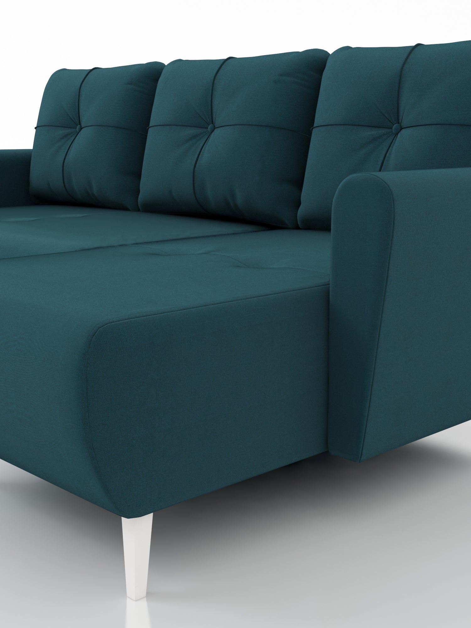 CORNER SOFA BED MONE UNIVERSAL 228cm EASY CLEAN FABRIC CHOICE OF COLOR / BONELL SPRINGS + FOAMTHIS MODEL IS UNIVERSAL WHICH MEANS YOU CAN CHOOSE CORNER SIDE DURING ASSEMBLYSpecification:- EASY CLEAN FABRIC (JASMINE AND KRONOS)- free-standing furniture uph