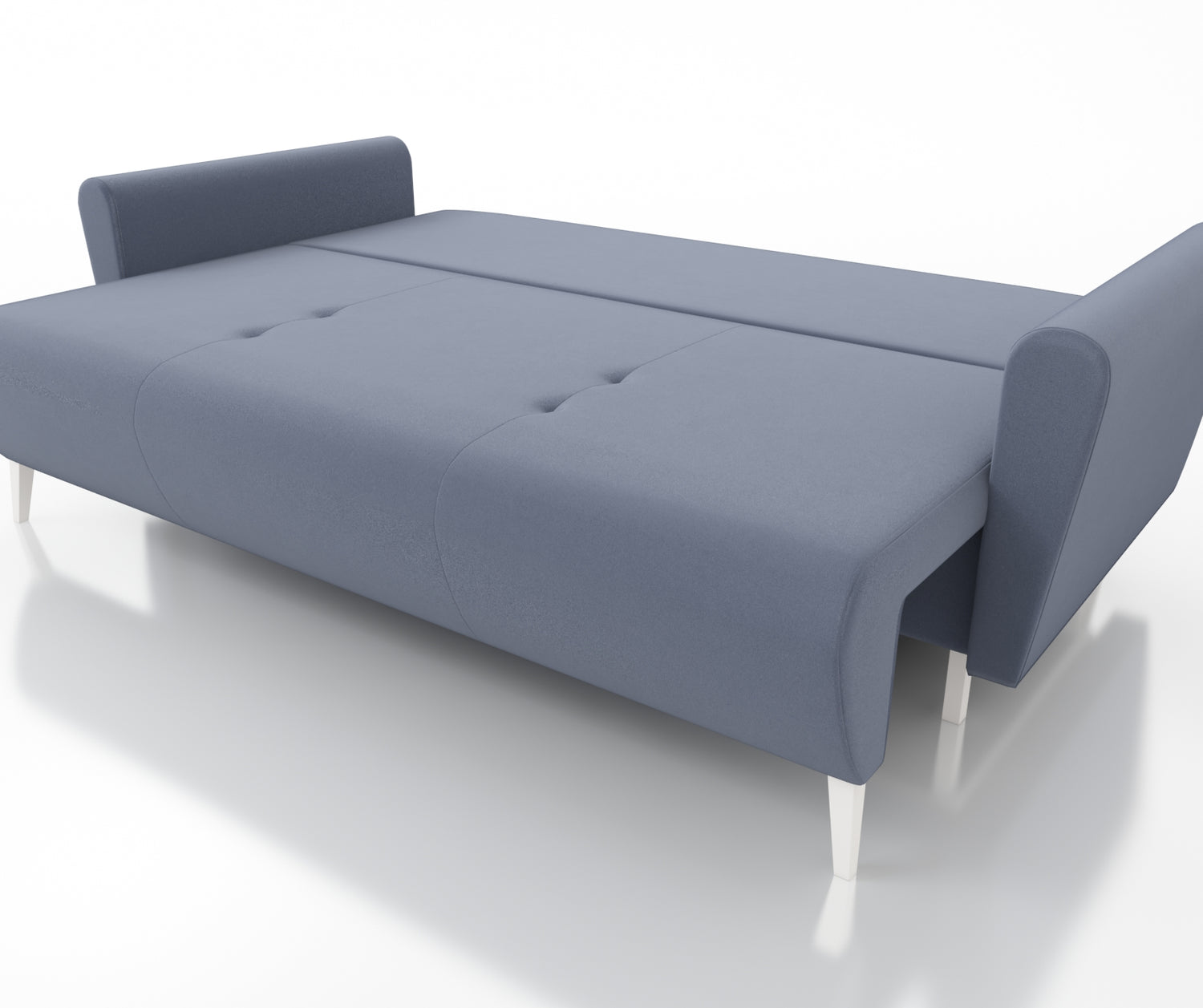 SOFA BED MONE CHOICE OF COLOR 221CM SEASY CLEAN FABRIC / BONELL SPRINGS + FOAMSofa dimensions: sleeping area 135/191 cm width 221 cm depth 96 cm height to the seat 44 cm height of the legs 13 cmSpecification: EASY CLEAN FABRIC free-standing furniture upho