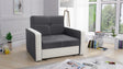 SINGLE SOFA BED BELLA I 108CM / FOAMAmerican single sofa BELLA I comfortable sleeping function made of highly flexible polyurethane foam T30 / 42 the sofa was made on a wooden skeleton automatic machine - facilitating unfolding thanks to which we can quic