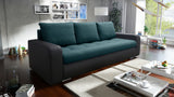 SOFA BED DAVY 228CM / BONELL SPRINGS + FOAM CHOICE OF COLORMADE IN FABRIC INARI CLICK HERE + MADRID FAUX LEATHER CLICK HERE Dimensions:- 143/190 sleeping area- width 228- depth 93- height to the seat 42* dimensions are given with a tolerance of +/- 3 cmSp
