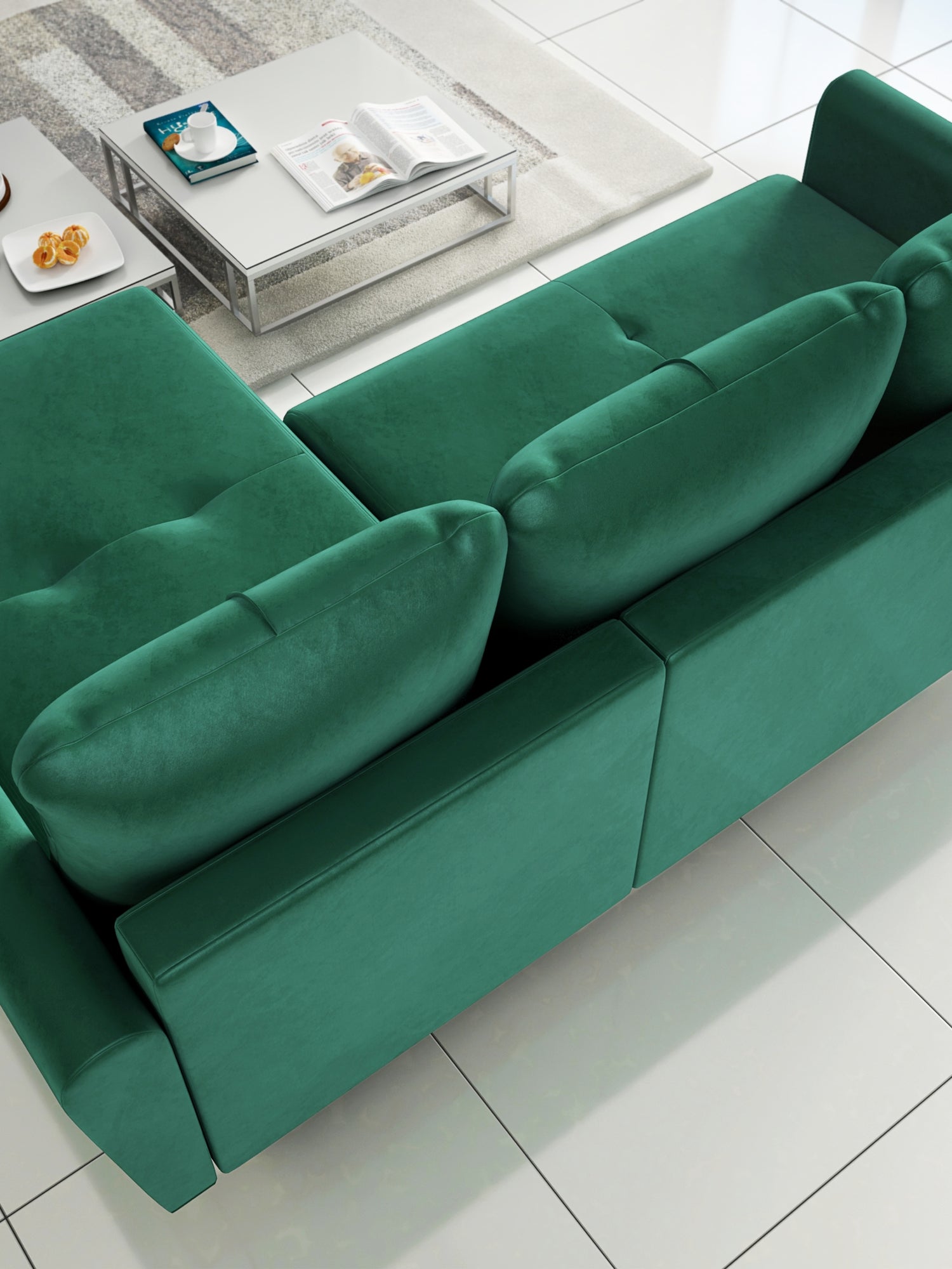 CORNER SOFA BED MONE UNIVERSAL 228cm EASY CLEAN FABRIC CHOICE OF COLOR / BONELL SPRINGS + FOAMTHIS MODEL IS UNIVERSAL WHICH MEANS YOU CAN CHOOSE CORNER SIDE DURING ASSEMBLYSpecification:- EASY CLEAN FABRIC (JASMINE AND KRONOS)- free-standing furniture uph