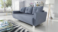 SOFA BED MONE CHOICE OF COLOR 221CM STAIN RESISTANT FABRIC - Anna Furniture